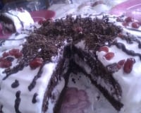 Fraisier au goût de vanille