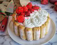 Charlotte aux Fraises (sans gélatine)