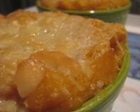 Une purée de butternut légèrement muscadée, enveloppée de béchamel et coiffée de pécorino