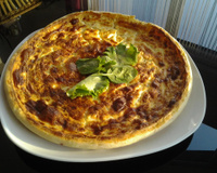Quiche lorraine sans pâte rapide