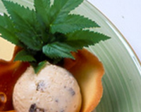 Glace au chèvre