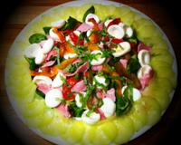 Une salade très colorée à préparer en un tour de main.