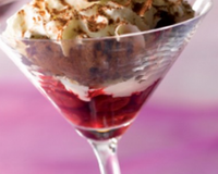 Verrine façon forêt noire