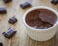 La traditionnelle mousse au chocolat