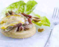 Cette recette est de Laurence Salomon, chef du restaurant Nature & Saveur, Place des Cordeliers, 74000 Annecy et et elle a été réalisée pour le comité chandeleur 2010.