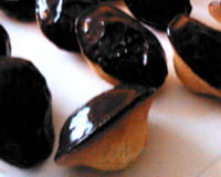 Madeleines enrobées de chocolat