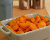 Carottes sautées à l'orange et au gingembre