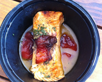 Pavé de saumon au jus d'orange