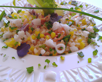 Salade de ble de la mer