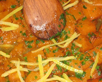 Potiron braisé aux épices