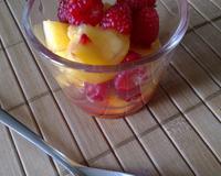 Fraîche et savoureuse, parfaite après un petit yaourt pour terminer le repas en douceur.