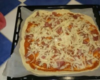 Pizza royale au Barbecue