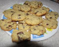 Cookies aux noisettes et aux pépites de chocolat