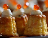 Petits cannelés au saumon