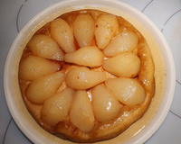 Tarte caramelisée aux poires