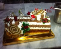 Bûche tout chocolat