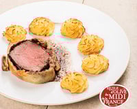 Roti de bœuf en croûte de pâte d’olive