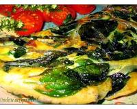 une belle omelette,ou frittata bien gourmande!