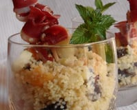 Salade de magret orientale