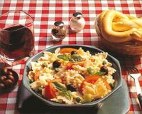 Une salade gourmande aux saveurs d'Italie.