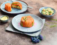 Mini charlotte à la truite