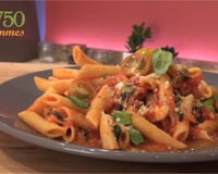 Pâtes à la sauce tomate