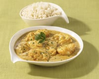 Curry de cabillaud au yaourt