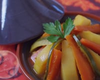 Tajine de légumes aux épices... pour faire venir le soleil !