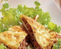 Omelette aux rillettes