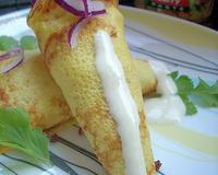 Un roulé de crêpes dans lequel on part en voyage au pays des saveurs. Cette recette remporte la 9ème place du concours La crêpe s'est gaufrée…