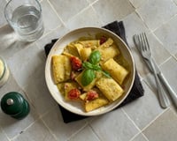 Oubliez la carbonara : ces pâtes crémeuses au pesto et à la burrata sont le plat réconfortant ultime