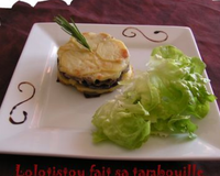 Un parmentier revisité, très simple et très bon