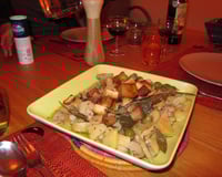 Saucisses aux lentilles