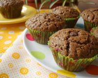 Muffin aux pépites de chocolat.