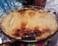 Lasagnes aux légumes et au poulet