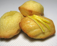 Madeleines au citron sans gluten