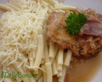 Hauts de cuisse de poulet en sauce