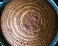 Gâteau tigré ou zebré