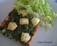 Tarte salée de saison.