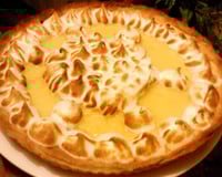 Tarte au citron et ses tétons de meringue