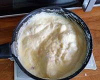 Recette Soufflé au jambon et au fromage