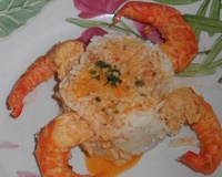 Gambas poêlée à la rouille