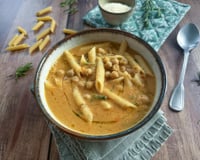 Pasta e ceci (soupe italienne de pâtes et pois chiches)