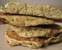 Galettes de quinoa aux légumes