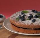 Gâteau au Yaourt à la confiture de Myrtilles