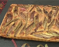 Tarte à la rhubarbe
