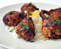 Pilons de poulet au four