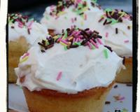 Cupcakes surmontés d'une crème au Philadelphia