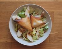 Une salade fraîche et goûteuse qui marie différentes saveurs croquantes.
