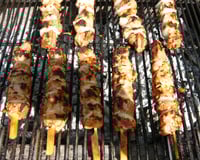 Brochettes de filet mignon de porc